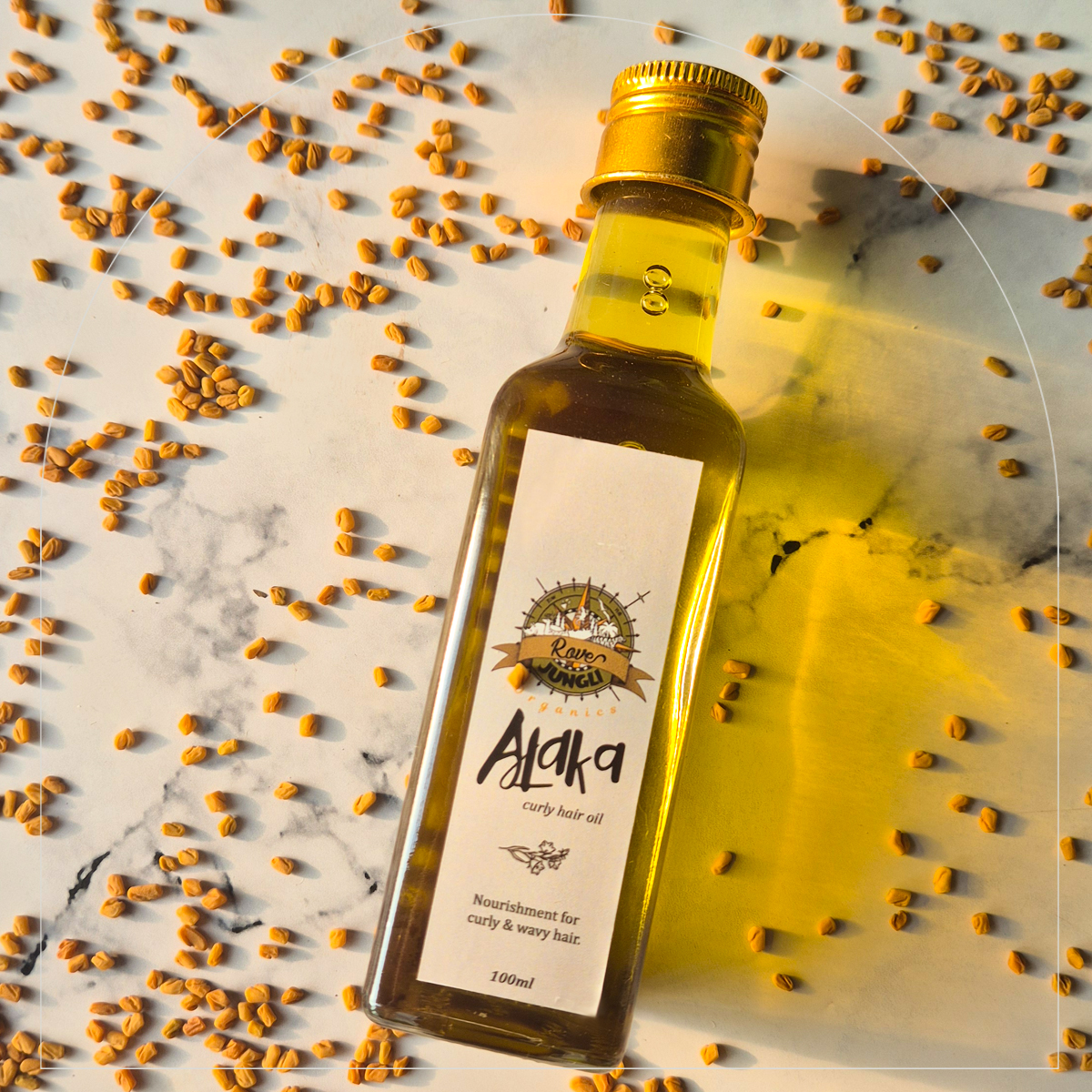 Alaka curly hair oil a therapeutic hair oil for moisturised luscious hair